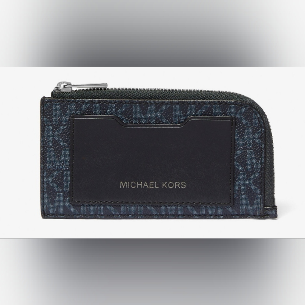 Michael Kors Blue Card Holder